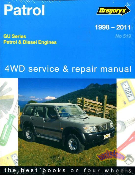 MANUAL DE TALLER DE SERVICIO Y REPARACIÓN NISSAN PATROL GU GREGORY HAYNES - Imagen 1 de 1