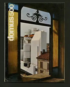 1971 Gio Ponti DOMUS 500 Esther MCCOY Bruce GOFF Cini BOERI Takashi SAKAIZAWA - Picture 1 of 2