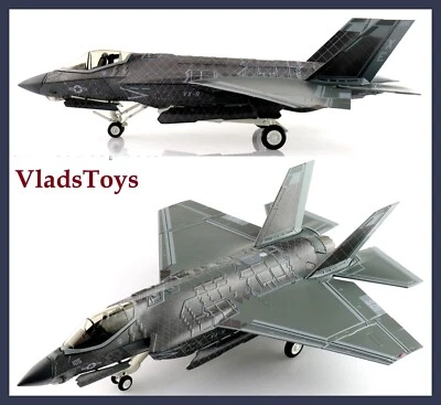  Hobby Master 1/72 F-35C Lightning II Black Chrome VX-9 Vampires XE105 HA6212 - Image 1 of 4
