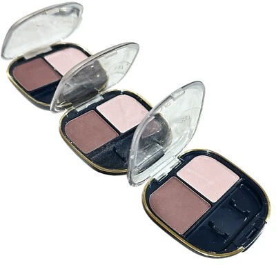 3 X Max Factor высокой четкости тени для век дуэт сливы богатый, едва румяна читать - Изображение 1 из 4