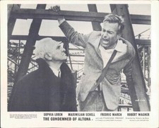 CONDEMNED OF ALTONA MAXIMILIAN SCHELL LOBBY CARD UK
