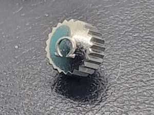 Corona a vite interna originale Omega tipo seamaster D.5.3mm H5.1mm n.o.s. inox - Imagen 1 de 5