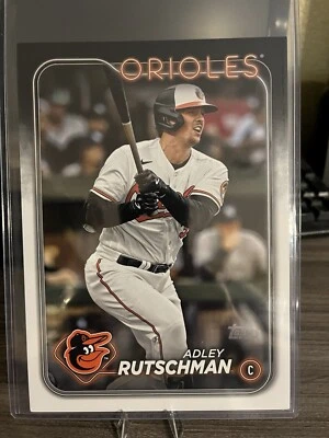 2024 Topps Series 1 Super Box Oversized OTB-16  Adley Rutschman - Orioles   - Image 1 of 2