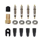 Proper Maintenance of Your Bike's Tires with 15pc Presta Valve Replacement Kit