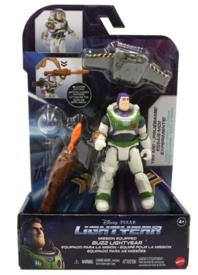 Figura Mattel Disney Pixar Lightyear 2022 Mission Equipada Buzz Lightyear Foto 1 de 4
