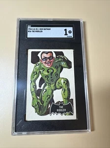 1966 A&BC Batman Black Bat #36 The Riddler SGC 1 Looks Better - Picture 1 of 10