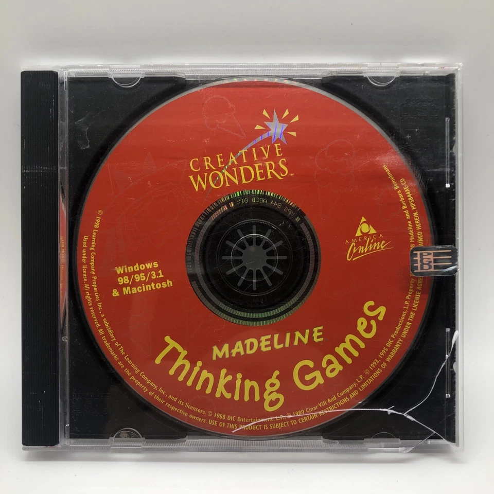The Learning Company Madeline Thinking Games for PC, Mac - Image 1 of 3