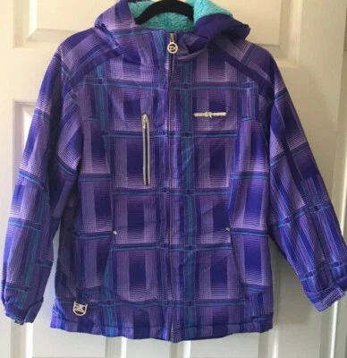 Chaqueta para niña ZeroXposur púrpura y azul talla 10-12 Foto 1 de 4