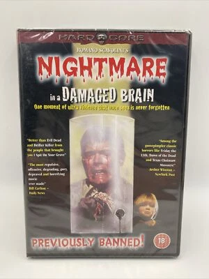 Nightmare In A Damaged Brain - DVD Brand New & Sealed - Image 1 of 2