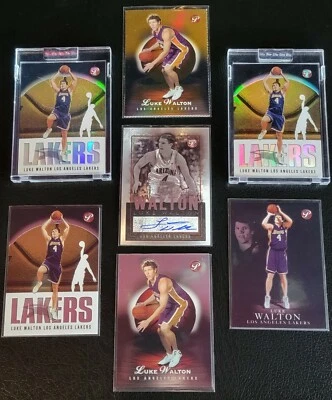 2003-04 Luke Walton Topps Pristine Lot Gold Refractor /99, Autograph 194 195 196 - Image 1 of 4
