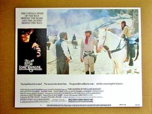 LEGEND OF THE LONE RANGER Movie Lobby Card Photo JASON ROBARDS KLINTON SPILSBURY - Picture 1 of 1