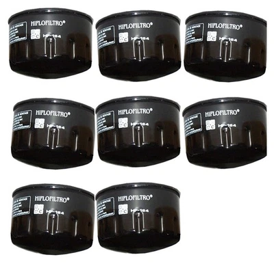 Filtro de aceite HF164 - negro - paquete de 8 para 04-16 BMW C/HP2/K/R Foto 1 de 4