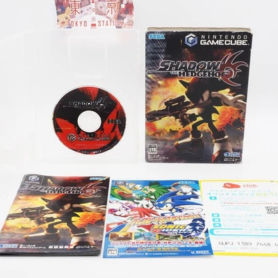 SEGA Shadow the Hedgehog Japanese Edition for Nintendo Gamecube in Box [TESTED] - Image 1 of 4