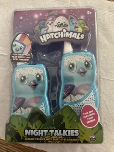 Hatchimals Night Talkies Walkie Talkies with Built-In Flashlight - NEW - Picture 1 of 2