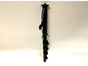 Manfrotto 695CX Monopod schwarz Carbon Fiber Einbein Kohlefaserstativ - Bild 1 von 4