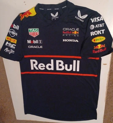 Camiseta pequeña Castore Red Bull Fórmula 1 Racing Mobil Honda  Foto 1 de 4
