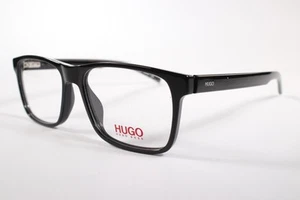 Hugo Boss Eyeglasses HG 03 Unisex Black Full Rim Plastic Eyewear Glasses Frames - Picture 1 of 4