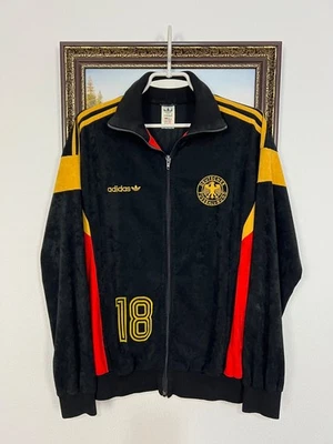 Chaqueta de fútbol vintage años 90 Adidas edición jugador Alemania camiseta de fútbol talla L Foto 1 de 4