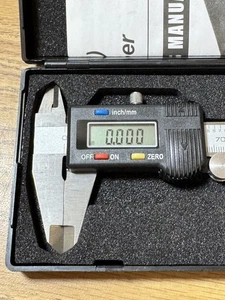 Performance Tool Measuring Caliper W80152; Digital Caliper, LCD, 0 to 6 in. - Picture 1 of 10