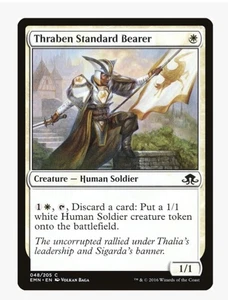 Thraben Standard Bearer | MTG EMN | Human Soldier Token Discard Pauper EDH | LP - Picture 1 of 4