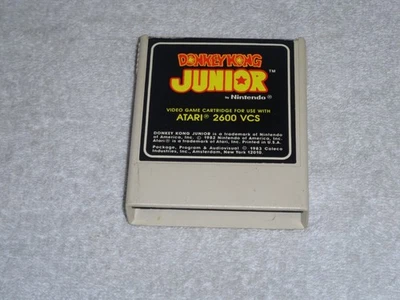 Donkey Kong Junior (Atari 2600 1983) Cartridge Only video game tested works G-77 - Image 1 of 4