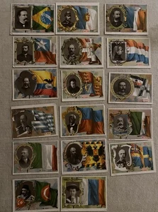 1892 New York Recorder Country Flags and World Leaders Premiums 17 Different - Picture 1 of 20
