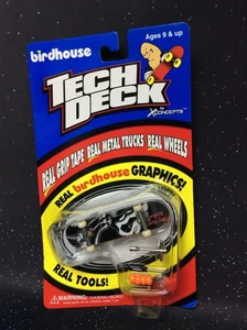 TECH DECK BIRDHOUSE SKATEBOARD TONY HAWK NERO BIANCO TESCHIO 3112 *RARO/NUOVO - Foto 1 di 4