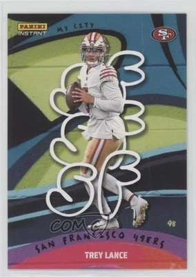 2022 Panini Instant NFL My City /1860 Trey Lance #MC-28 - Image 1 of 2