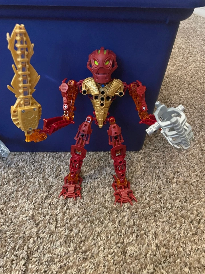 LEGO BIONICLE: Toa Jaller (8727) figura completa, sin munición Foto 1 de 1