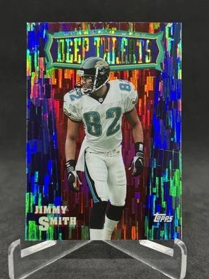 1999 Topps Jimmy Smith #SB15 Season's Best Jacksonville Jaguars Free Shipping - Image 1 of 3