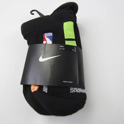 Nike NBA Authentics Socks Men's Black/Neon Green New with Tags - Image 1 of 3