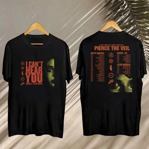 2025 Pierce The Veil I Can 39 t Hear You Tour Shirt Pierce The Veil Concert 20 - Picture 1 of 3