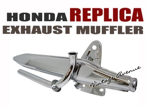 HONDA C100 CA100 C102 CA102 C105 CA105 C65 EXHAUST PIPE HEADER + MUFFLER - Picture 1 of 10