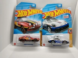 2024 Hot Wheels Porsche 928S Safari Treasure Hunt and 911 Rallye - New - Picture 1 of 3