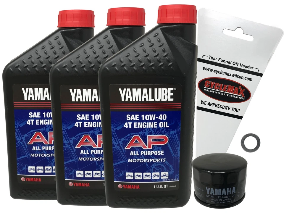 Yamaha Genuine 2016-2018 Kodiak 700 Oil Change Kit - Image 1 of 2