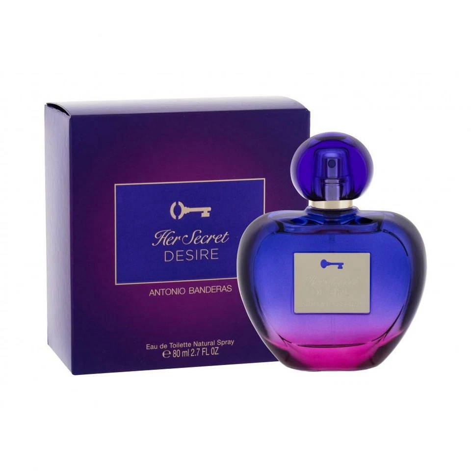 Her Secret Desire by Antonio Banderas Eau De Toilette Spray 2.7 Oz for Women