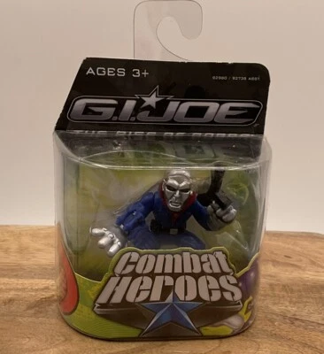 Figura Hasbro 2008 GI Joe Combat Heroes Destro sellada en caja Foto 1 de 4