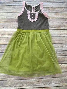 Matilda Jane size 12 Hammond Bay cher dress - green tulle on bottom tank 2/2 B19 - Picture 1 of 2