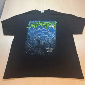 Suffocation Pierced From Within T-Shirt Men’s Size XLarge Death Metal 2005 - Picture 1 of 6