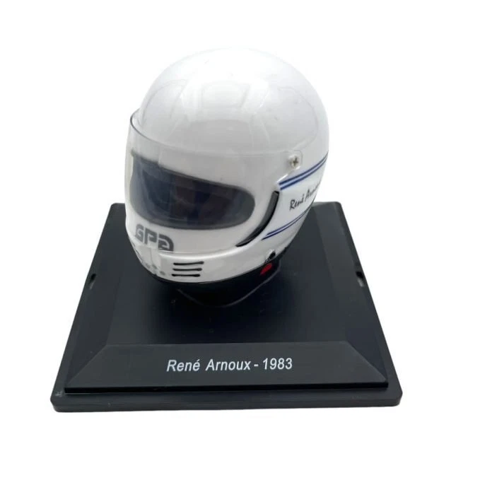 Mini Helmet Spark 1/5 Ferrari Rene Arnoux 1983 - Immagine 1 di 4