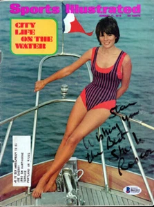 Sheila Roscoe magazine dédicacé Sports Illustrated "To Stan" Beckett #B61232 - Photo 1/2