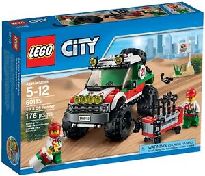 LEGO CITY 60115 4X4 OFF ROADER truck NISB BRAND NEW FACTORY SEALED RETIRED