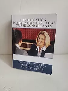 Certification Preparation For Legal Nurse Consultants(Just The Book) - Picture 1 of 5