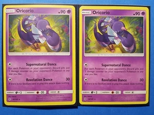 4x Oricorio 56/145 Pokemon TCG card SM Guardians Rising rare NM - Picture 1 of 3
