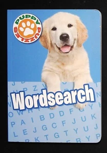 Wordsearch Book for Adults Cute Puppy Cover 138 Puzzles Great gift NEW - Foto 1 di 7