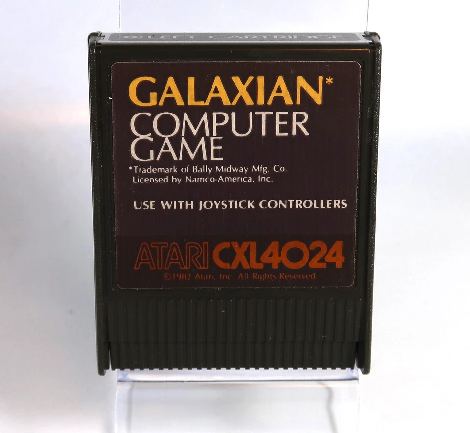Atari 400/800/XL/XE: GALAXIAN Cartridge - Tested & WORKS - Image 1 of 1