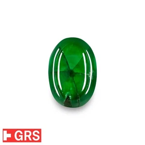 GRS Certified COLOMBIAN Trapiche Emerald 8.62 Ct. Natural ROYAL GREEN Rare Find - Picture 1 of 7