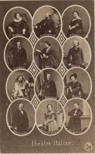 CDV Vintage Photographs Disderi, Mosaic, Vintage Italian Theatre - Picture 1 of 6