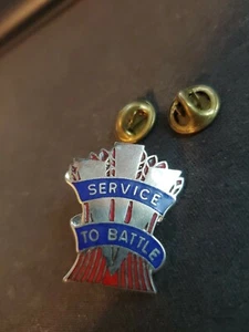 Pin Insignia de DUI 467o Batallón de Cuartel General de los Estados Unidos - Servicio a la Batalla - Imagen 1 de 2