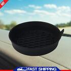 Sift-Proof Spill Holder Silicone Non-slip Water Cup Pad Insulated (Black) ?